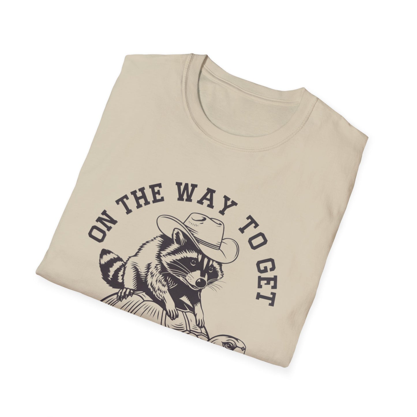 On My Way To Get My Shit Together Softstyle T-Shirt