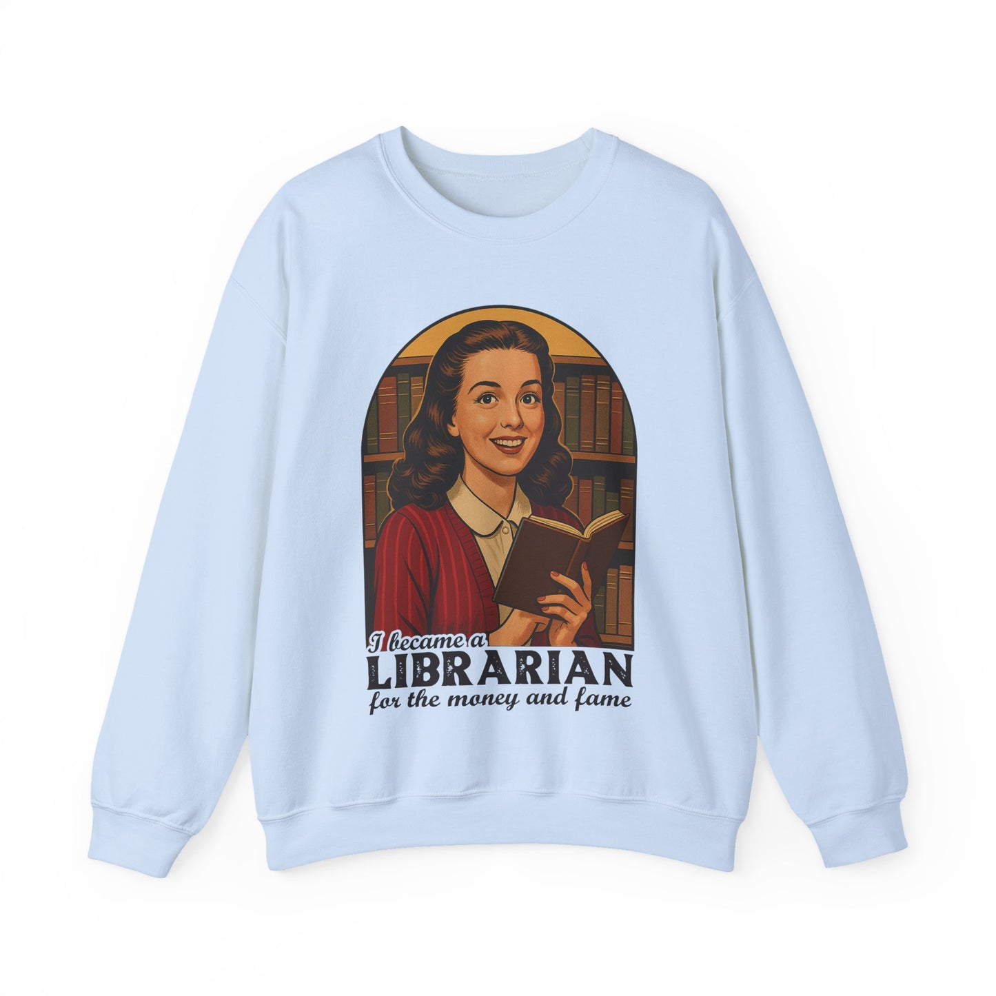 Librarian Heavy Blend™ Crewneck Sweatshirt