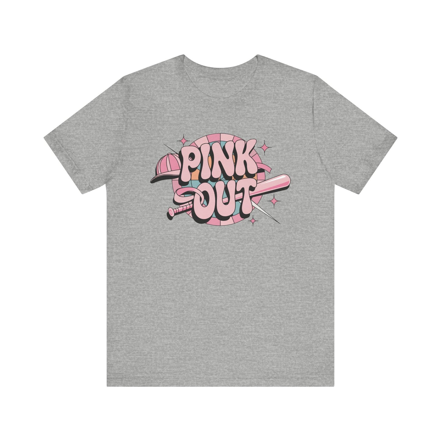 Baseball Pink Out Jersey Short Sleeve Tee
