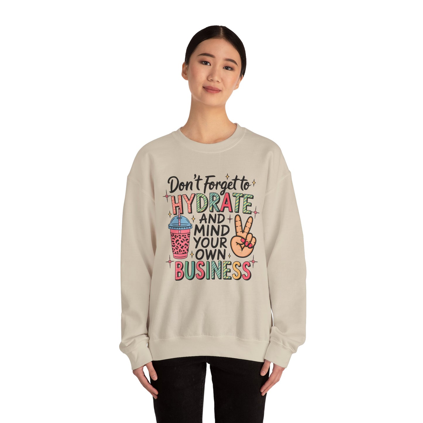 Don’t Forget Heavy Blend™ Crewneck Sweatshirt