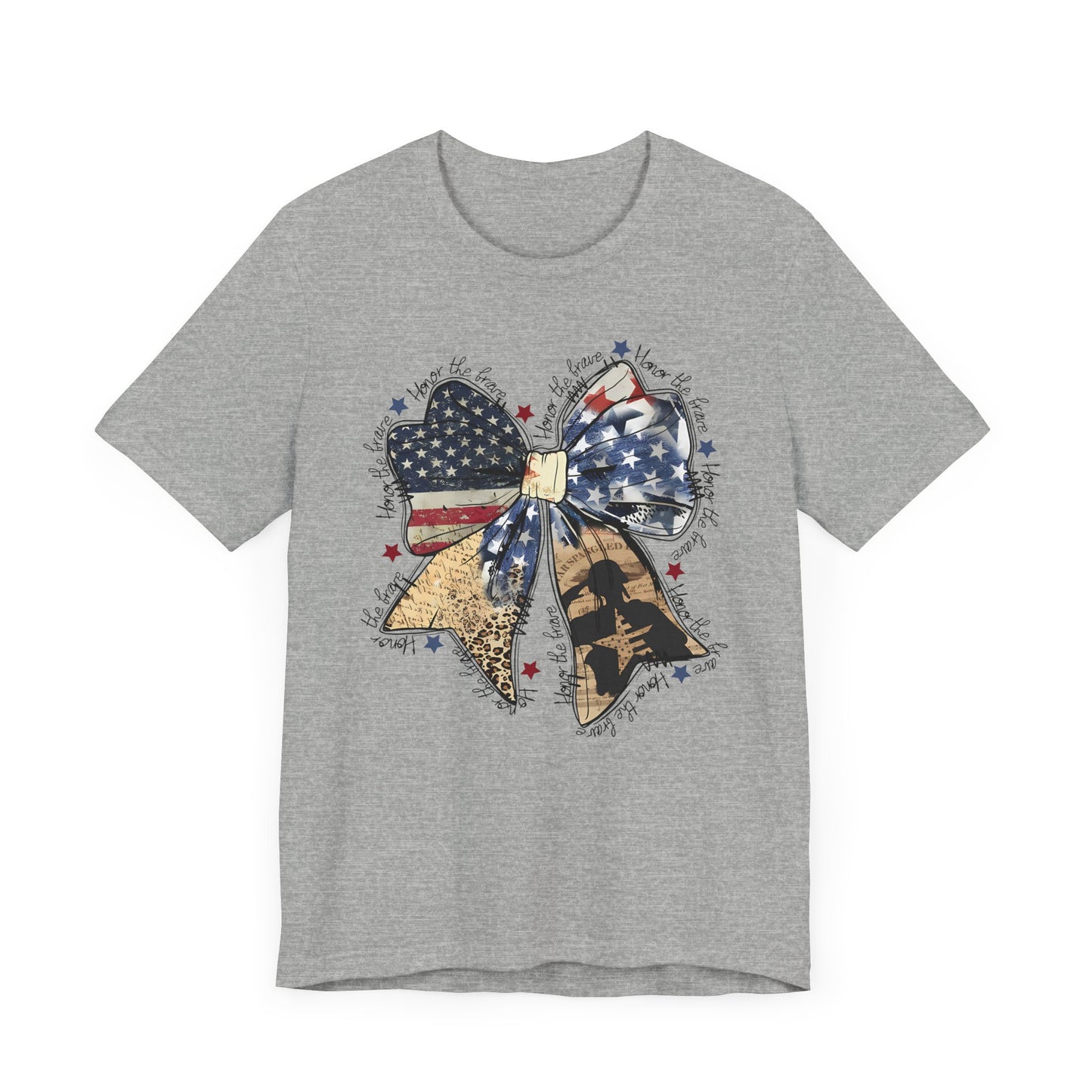 Honor The Brave Jersey Short Sleeve Tee