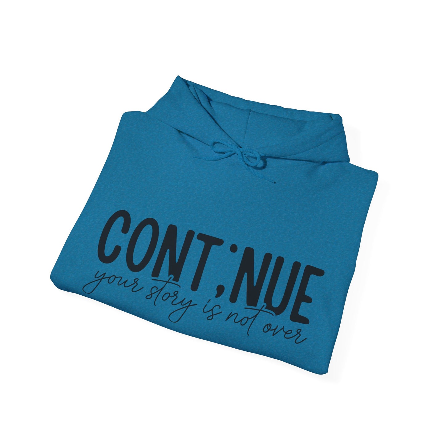 Continue Heavy Blend™ Hooded Sweatshirt