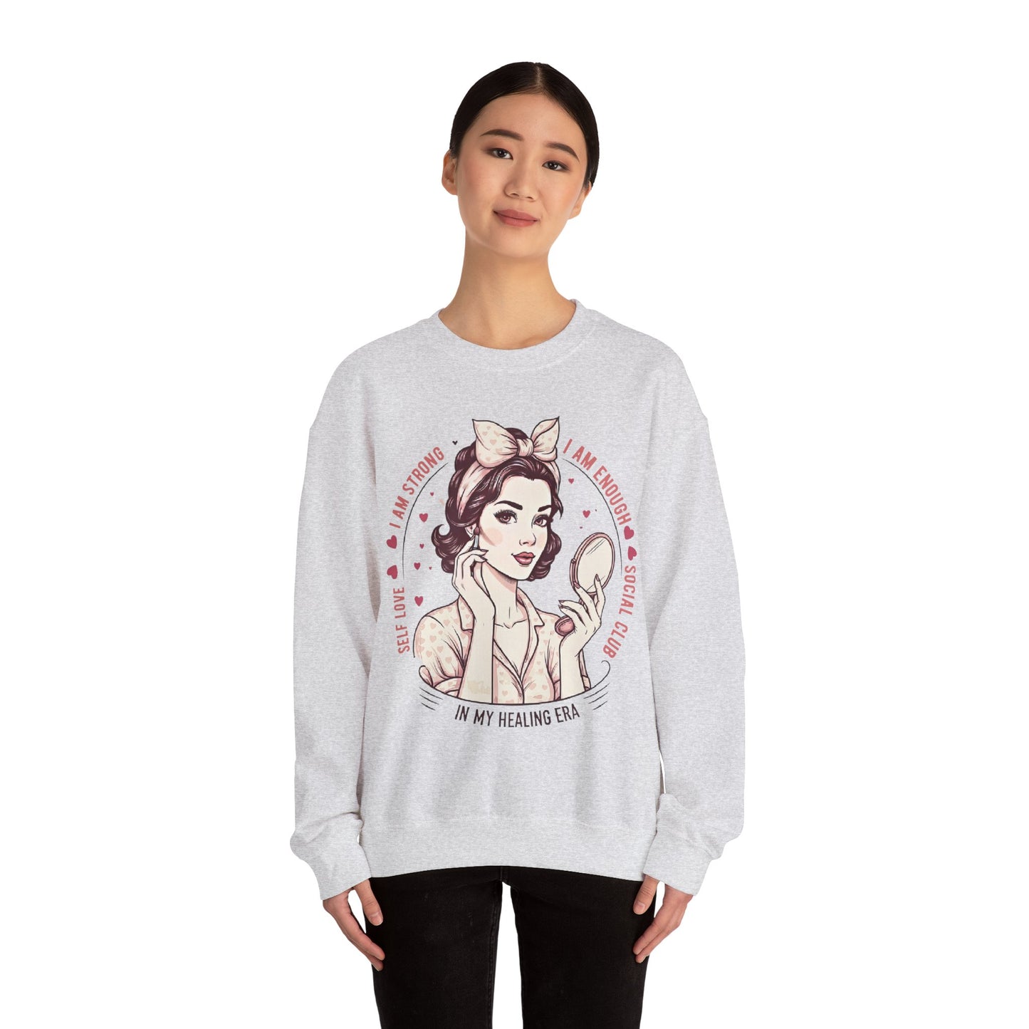 In My Healing Era Heavy Blend™ Crewneck Sweatshirt