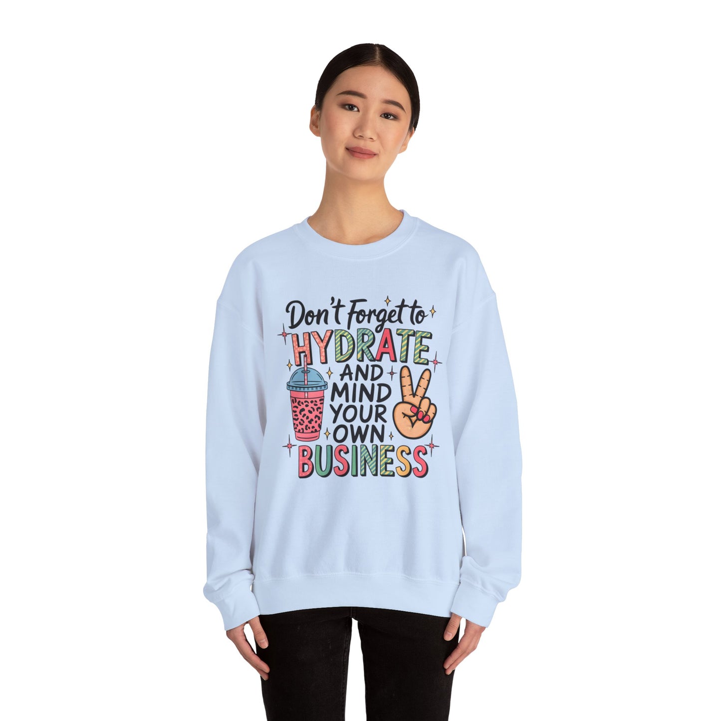 Don’t Forget Heavy Blend™ Crewneck Sweatshirt