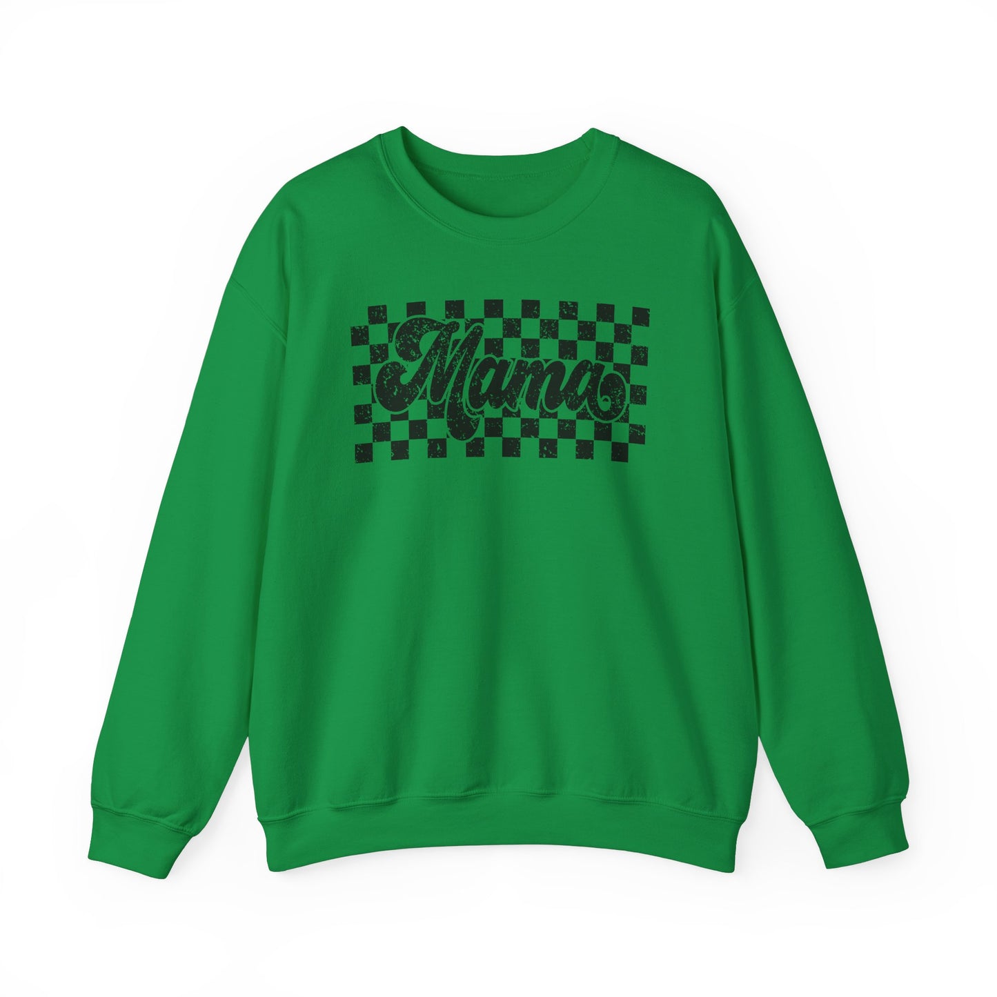 Checkered Mama Heavy Blend™ Crewneck Sweatshirt