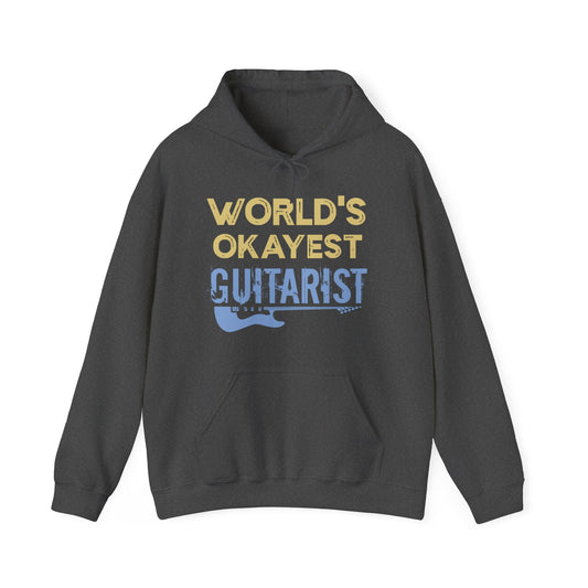 World’s Okayest Guitarist Heavy Blend™ Hooded Sweatshirt