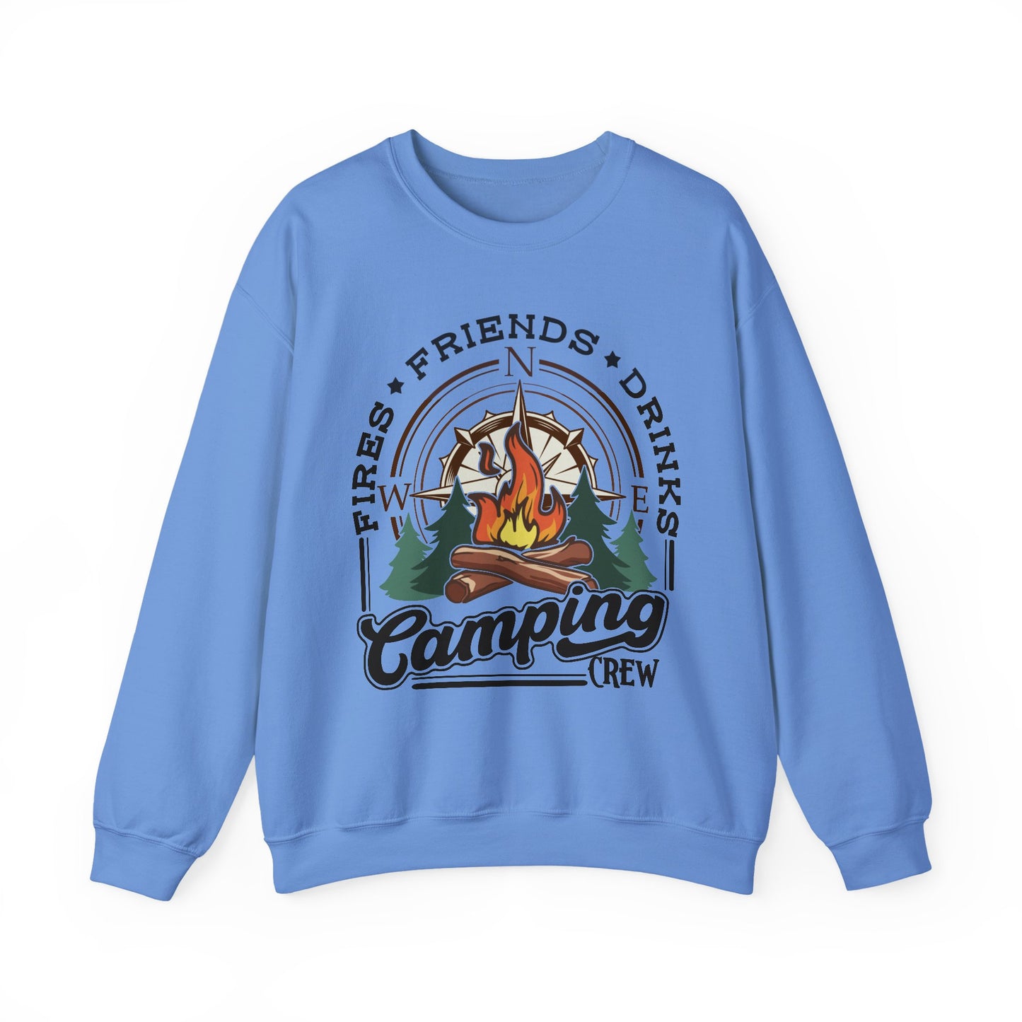 Camping Crew Heavy Blend™ Crewneck Sweatshirt