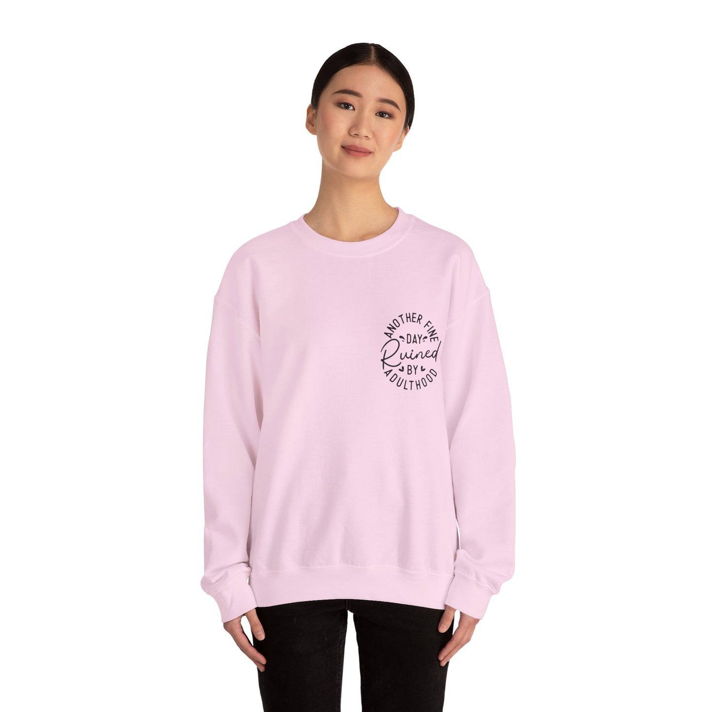 Ruined By Adulthood Heavy Blend™ Crewneck Sweatshirt