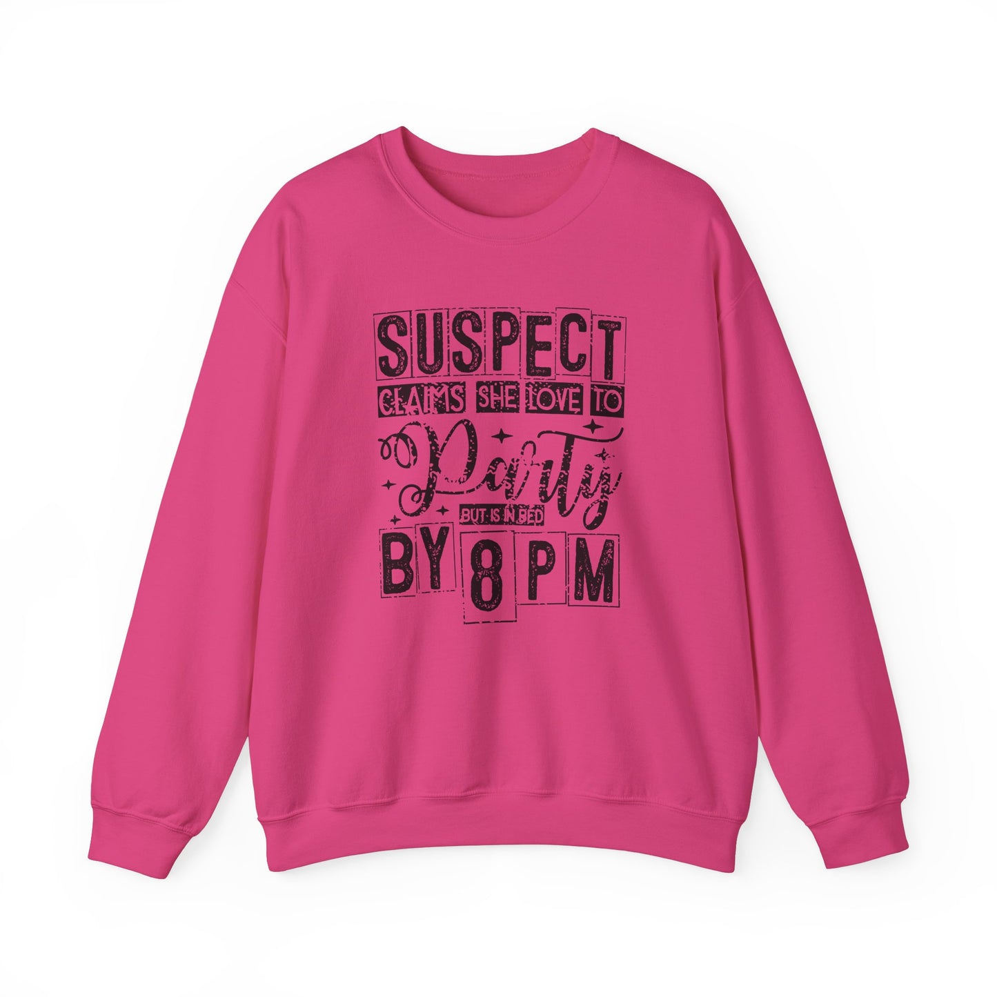 Suspect Claim To Love To Party Heavy Blend™ Crewneck Sweatshirt