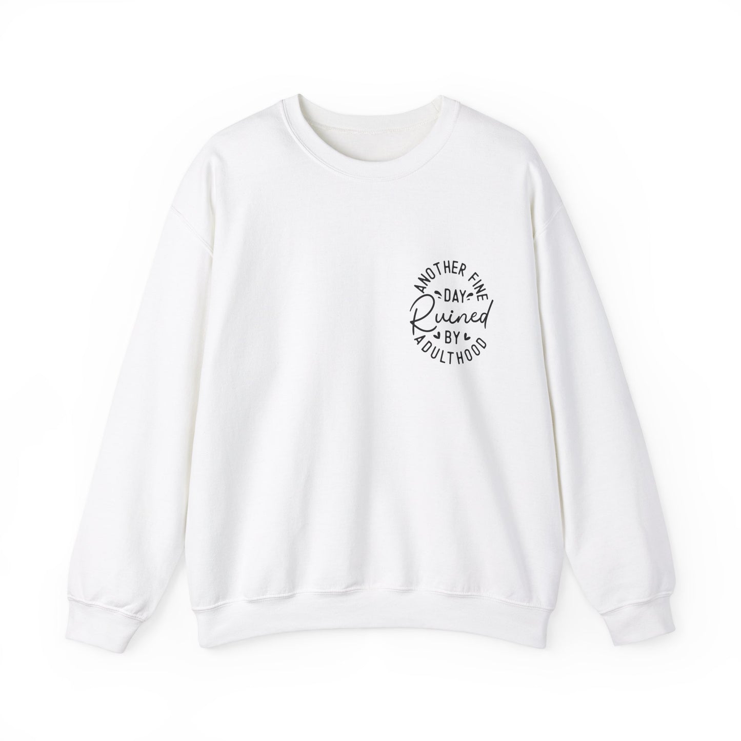 Ruined By Adulthood Heavy Blend™ Crewneck Sweatshirt