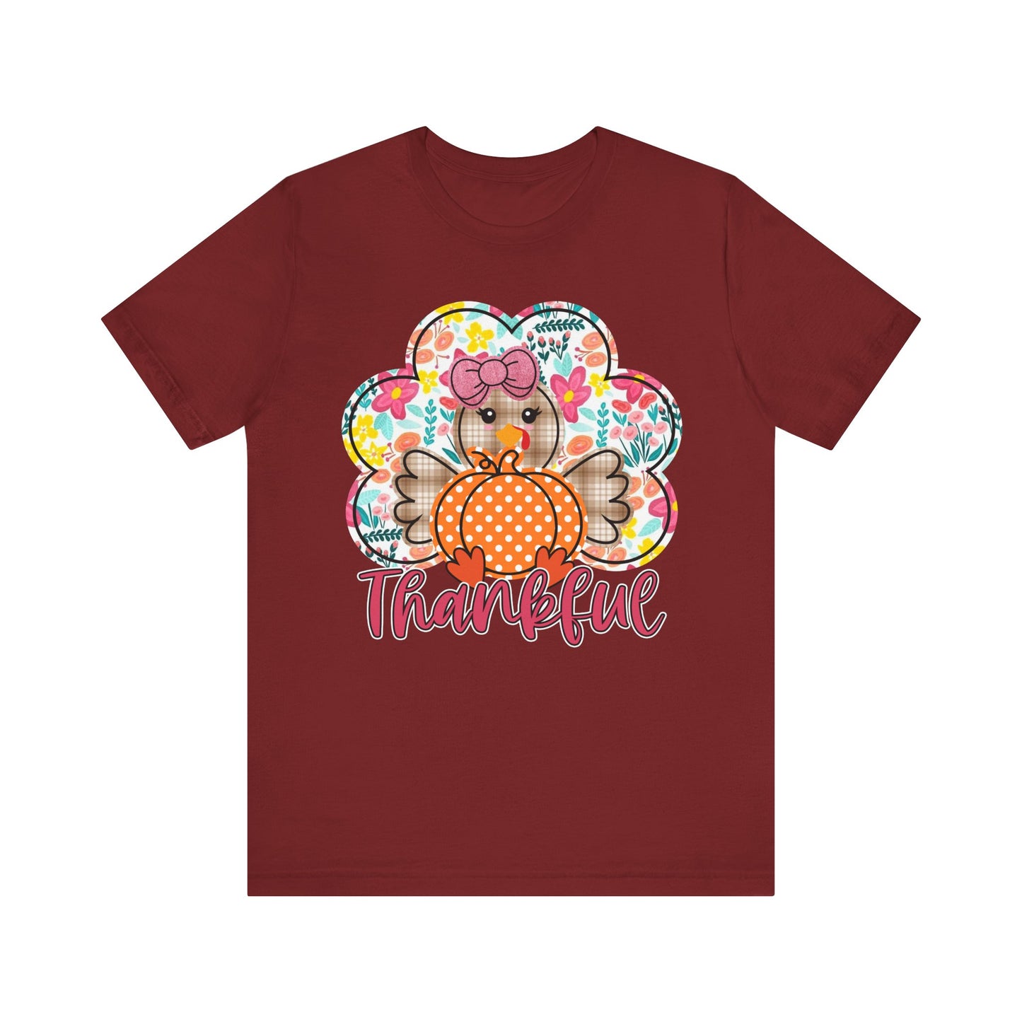 Thankful Turkey Jersey Short Sleeve Tee