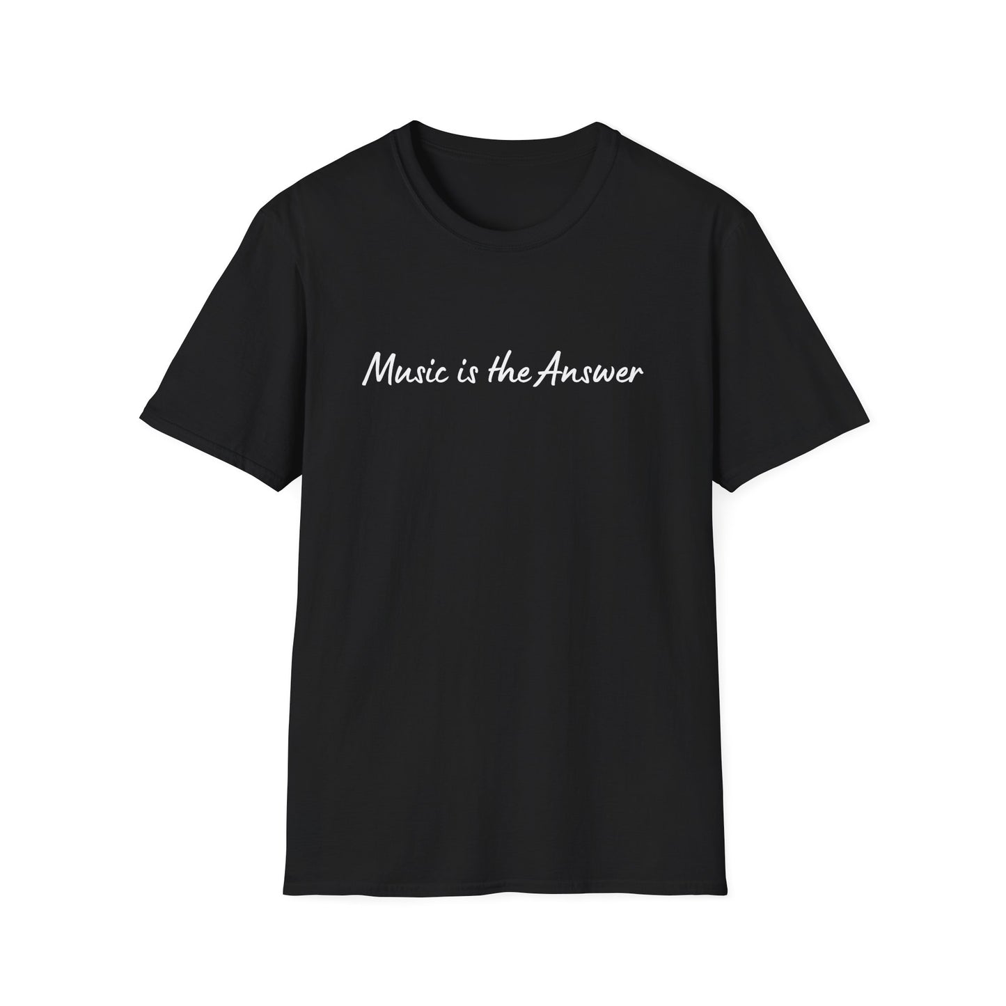 Music Is The Answer Softstyle T-Shirt