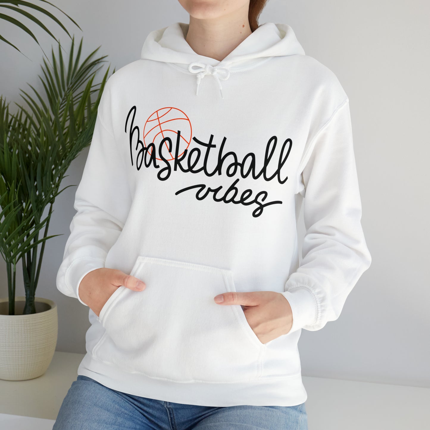 Basketball Vibes  Heavy Blend™ Hooded Sweatshirt