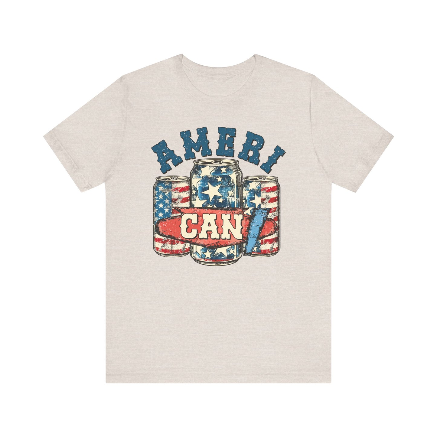 Ameri Can  Jersey Short Sleeve Tee