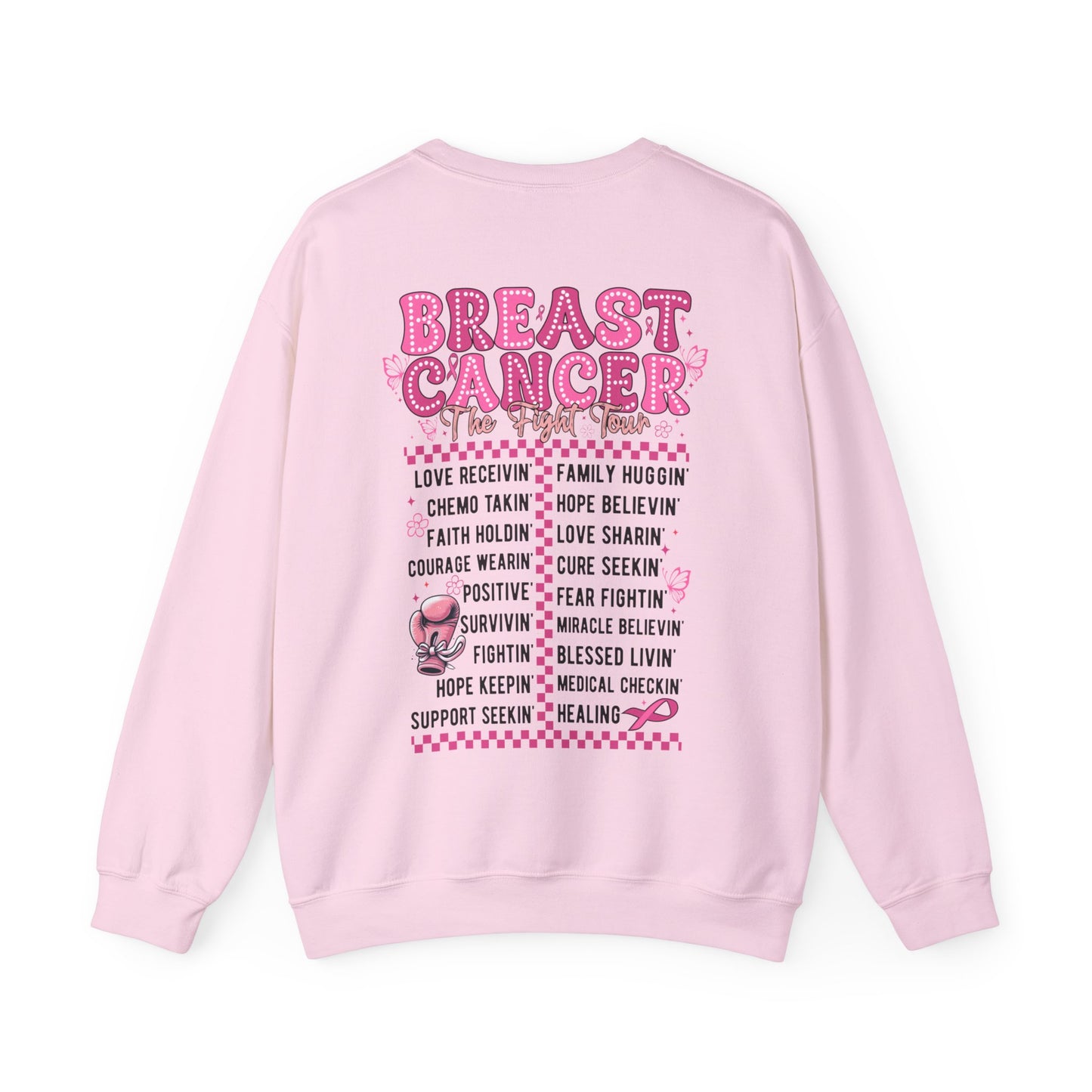 Breast Cancer Tour Heavy Blend™ Crewneck Sweatshirt