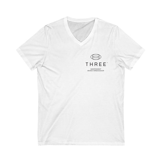 Three Pocket Black CYOT Jersey Short Sleeve V-Neck Tee