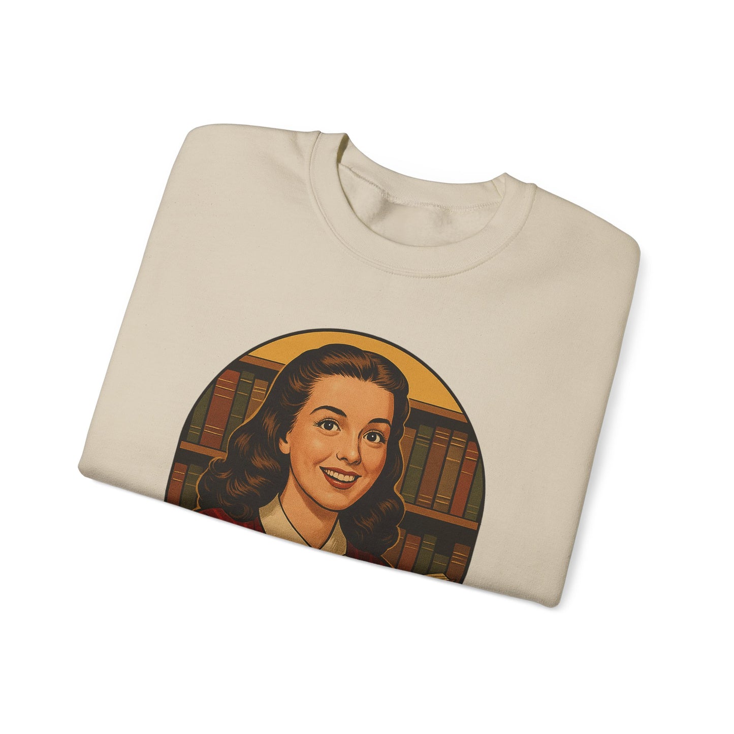 Librarian Heavy Blend™ Crewneck Sweatshirt