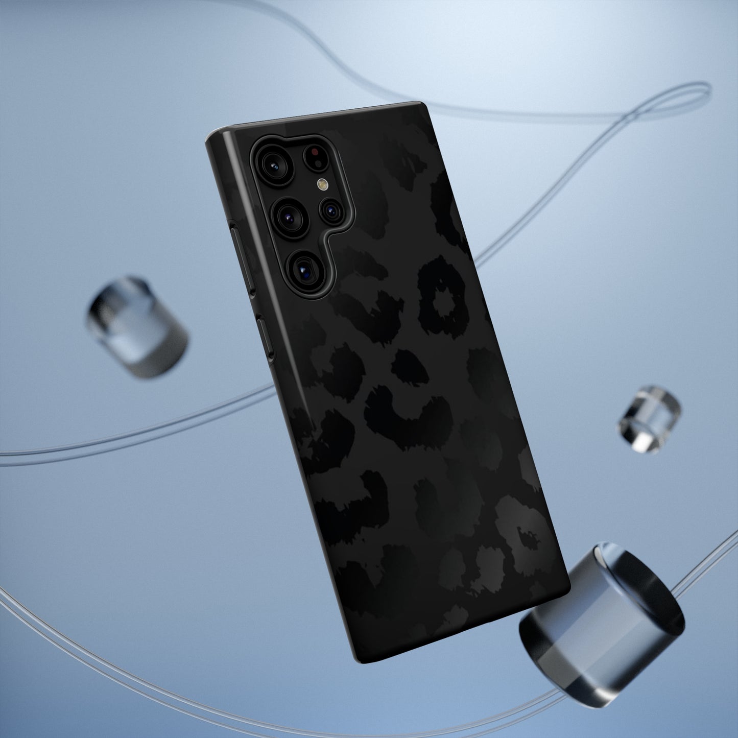 Black Leopard Phone Case