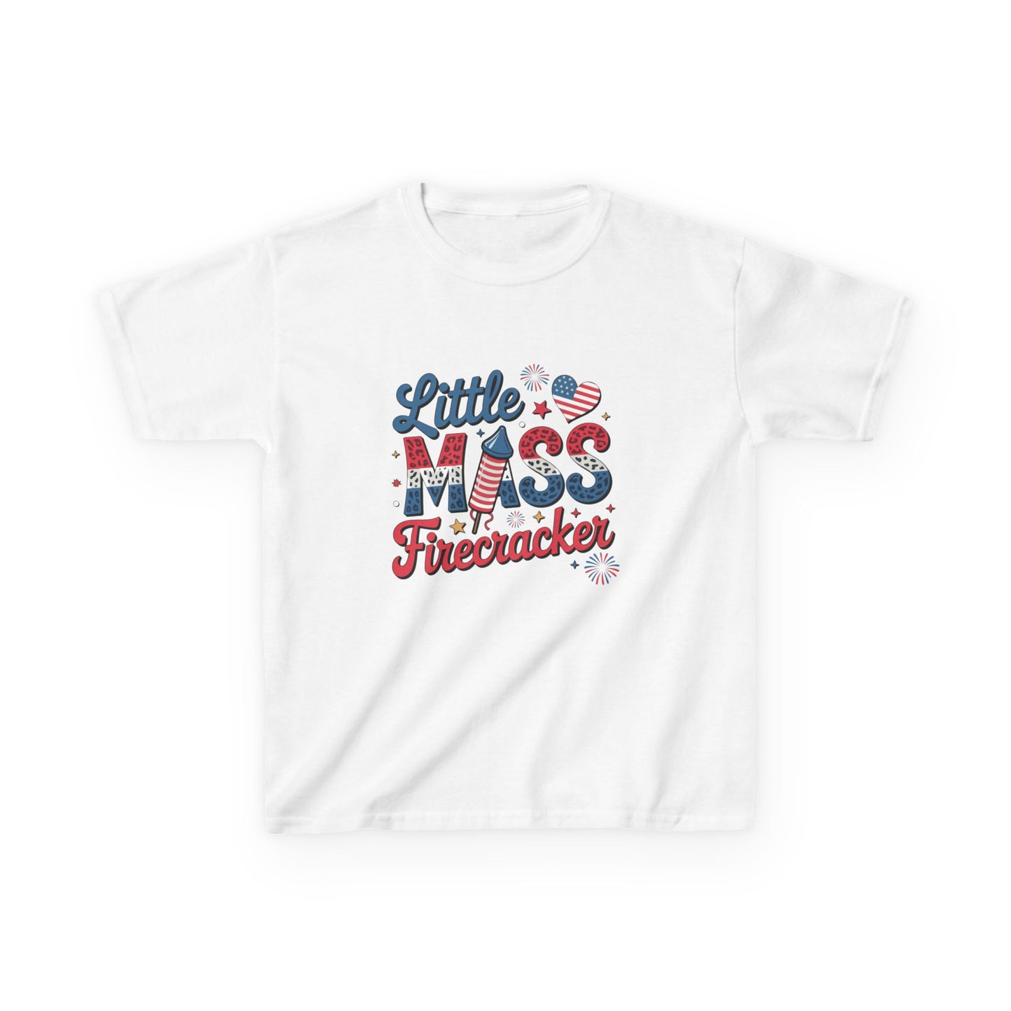 Little Miss Firecracker Kids Heavy Cotton™ Tee