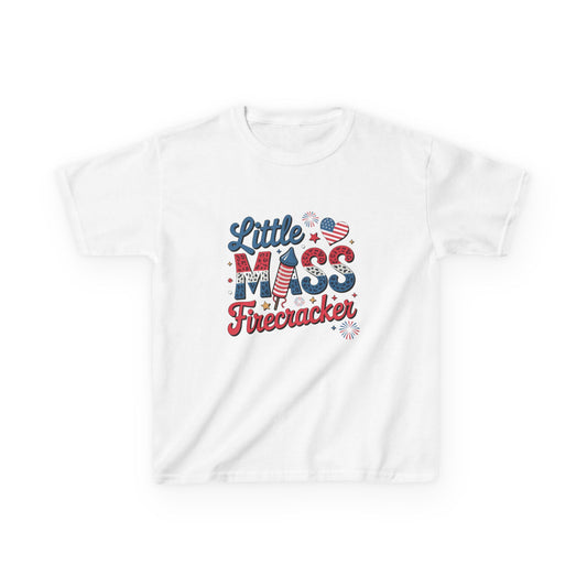 Little Miss Firecracker Kids Heavy Cotton™ Tee