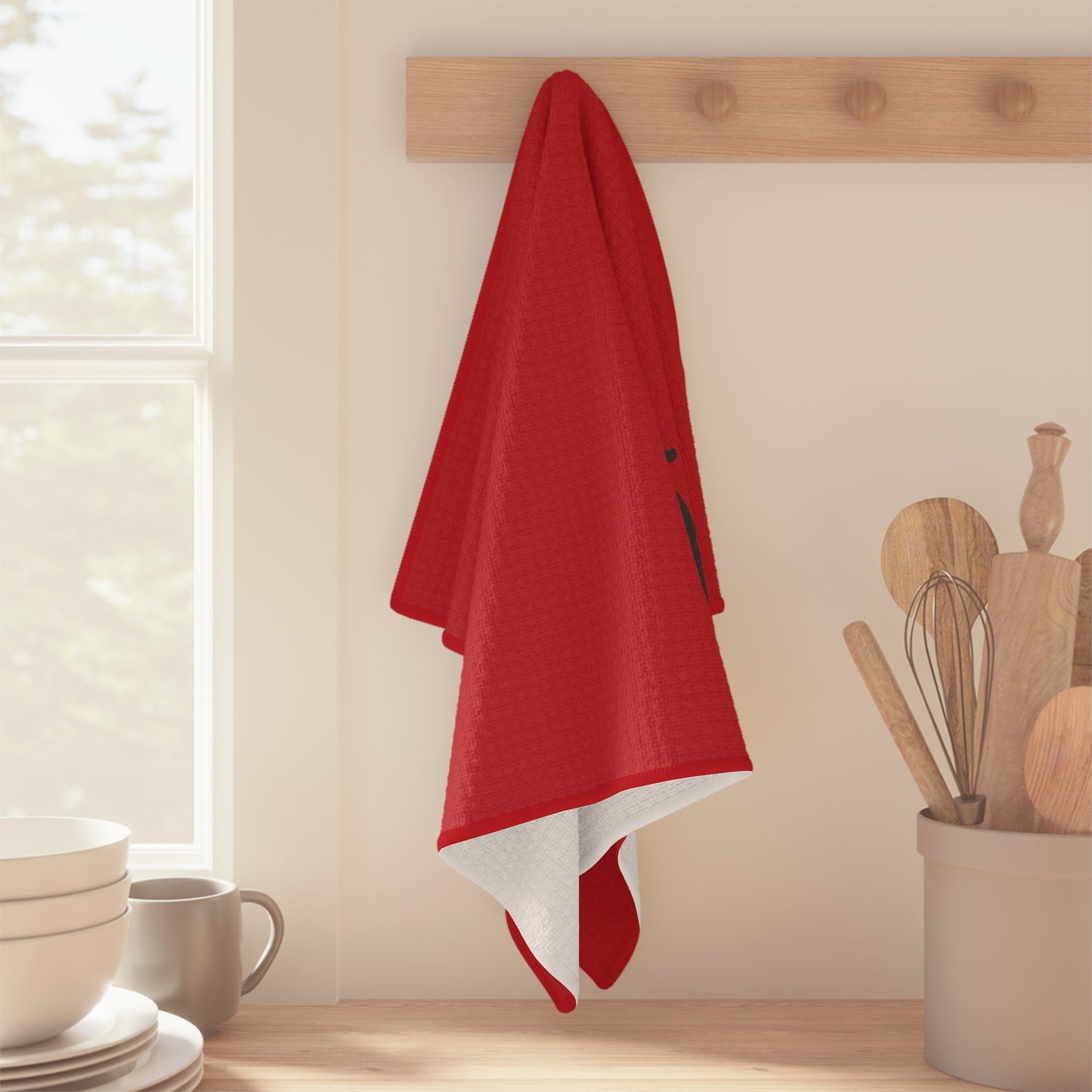 Barn Red Soft Tea Towel