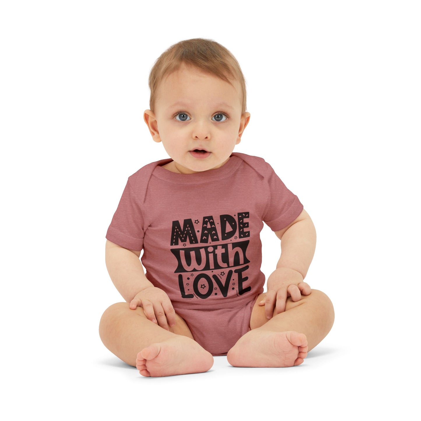 Made With Love Infant Jersey One Piece