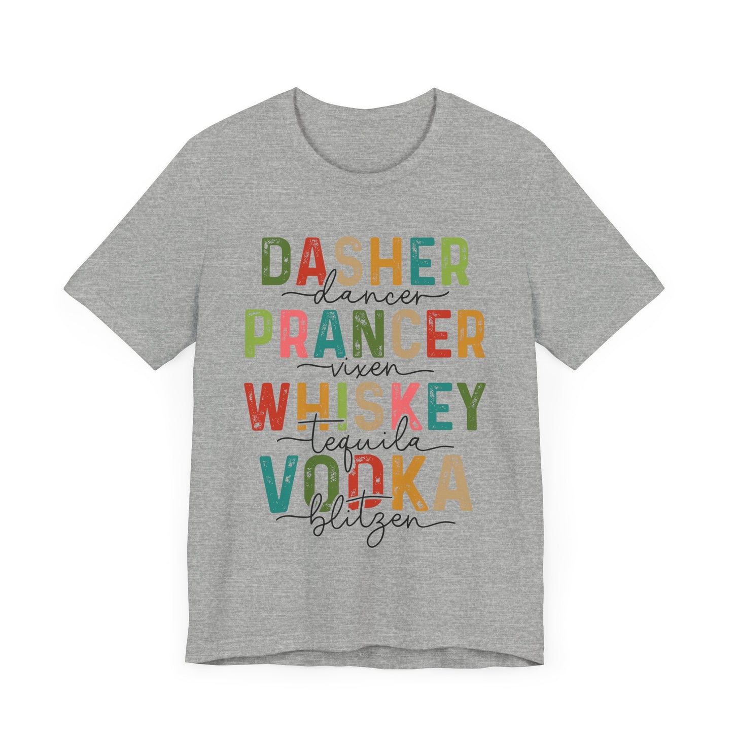 Reindeer/ Liquor Jersey Short Sleeve Tee