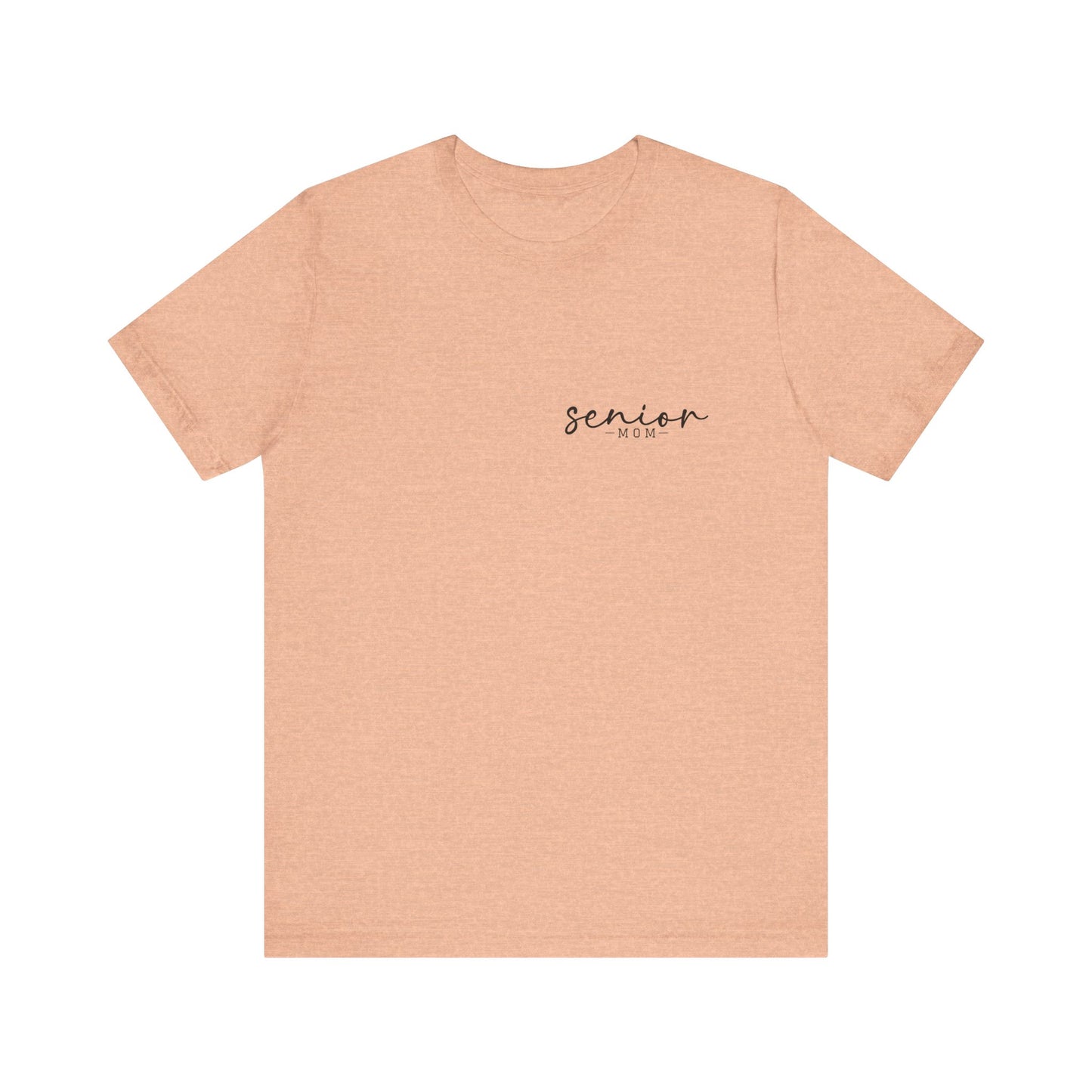 Senior Mom Pocket Jersey Short Sleeve Tee