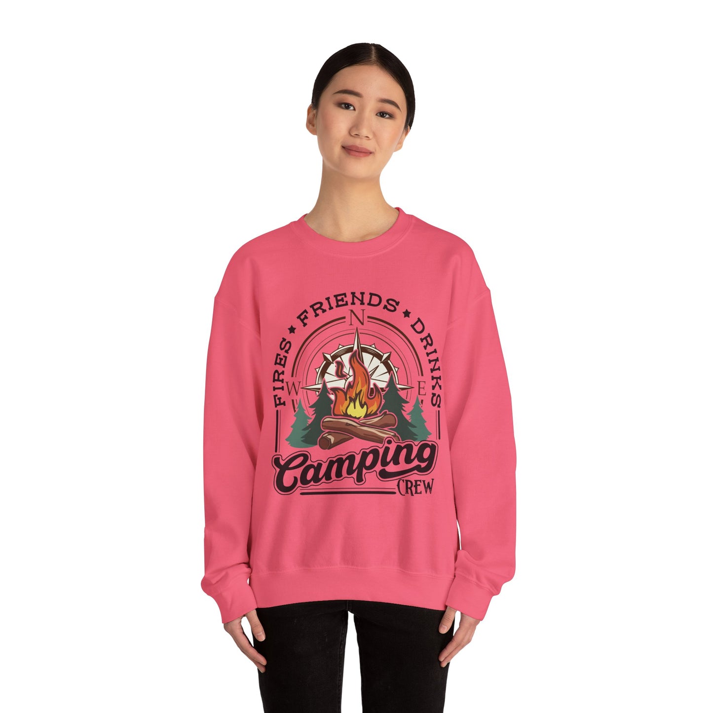 Camping Crew Heavy Blend™ Crewneck Sweatshirt