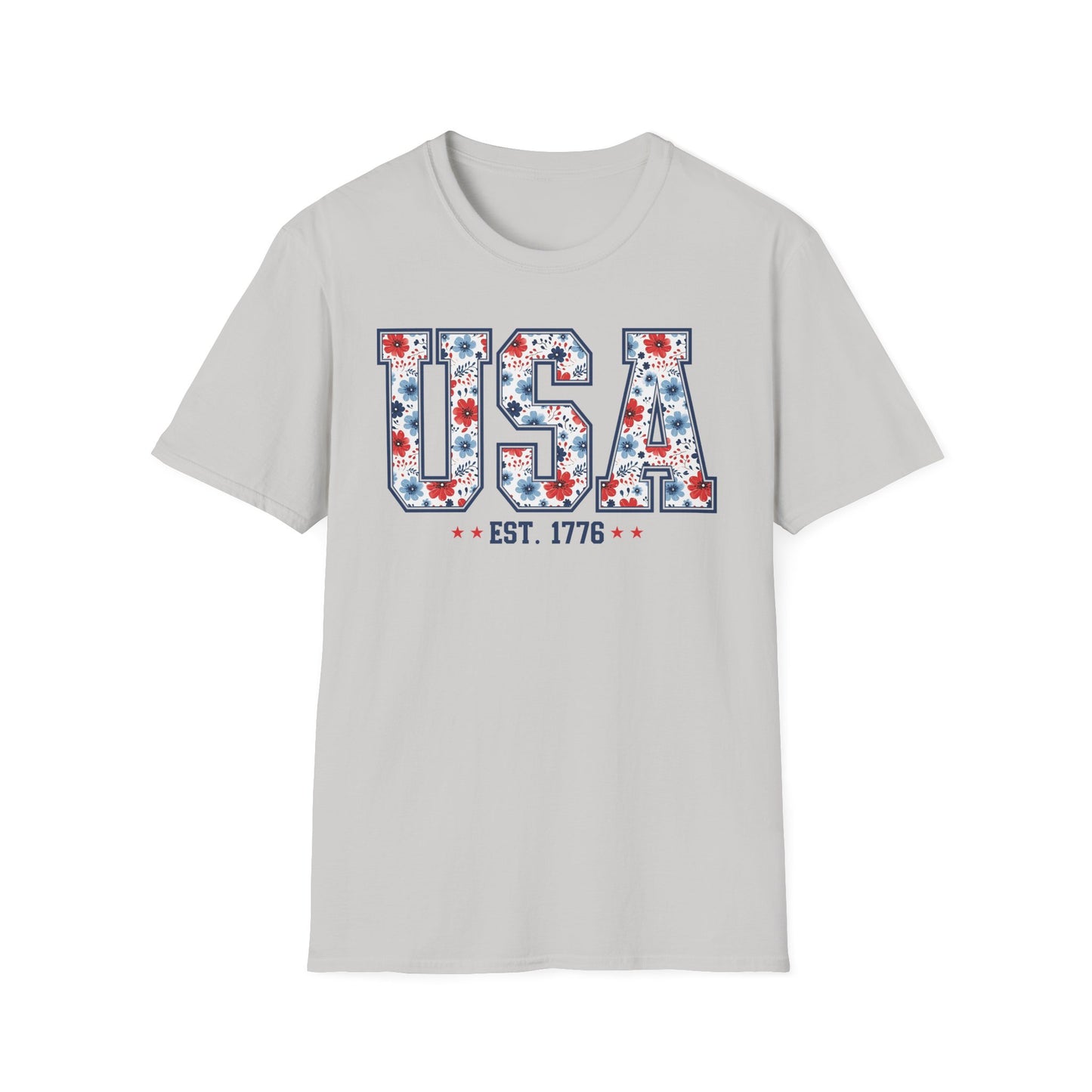 USA EST 1776 Softstyle T-Shirt