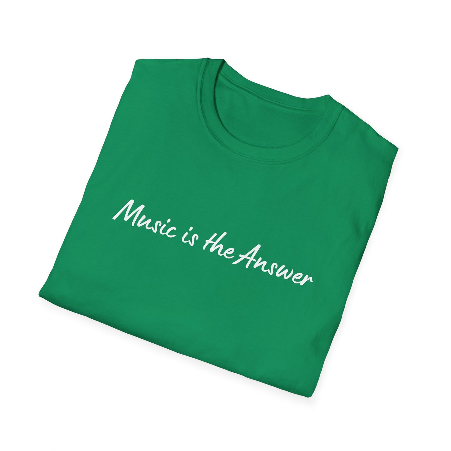 Music Is The Answer Softstyle T-Shirt