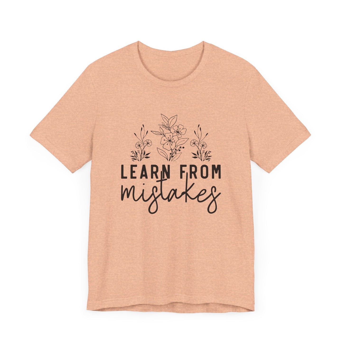 Learn From Mistakes Jersey Short Sleeve Tee