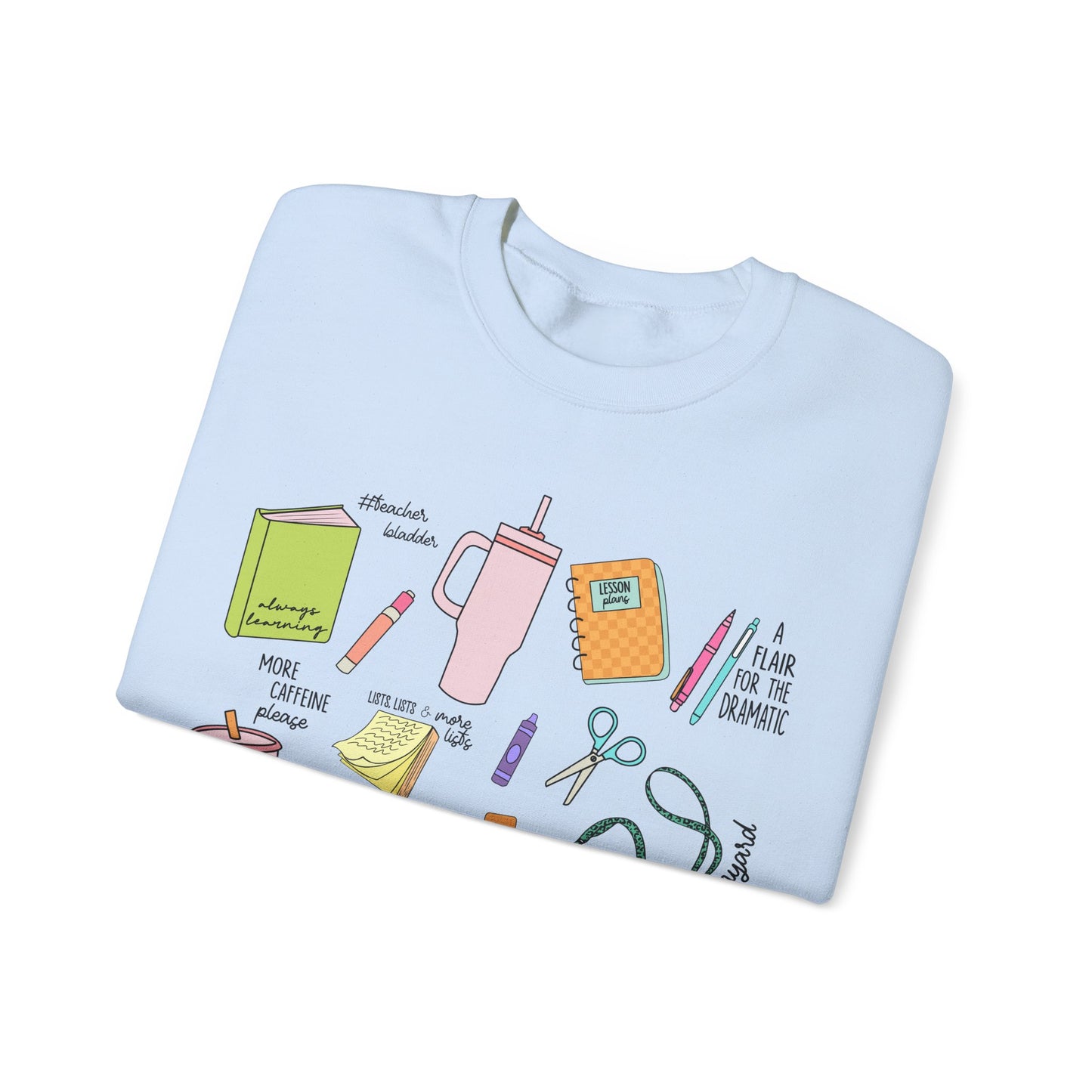 Teacher Stuff  Heavy Blend™ Crewneck Sweatshirt