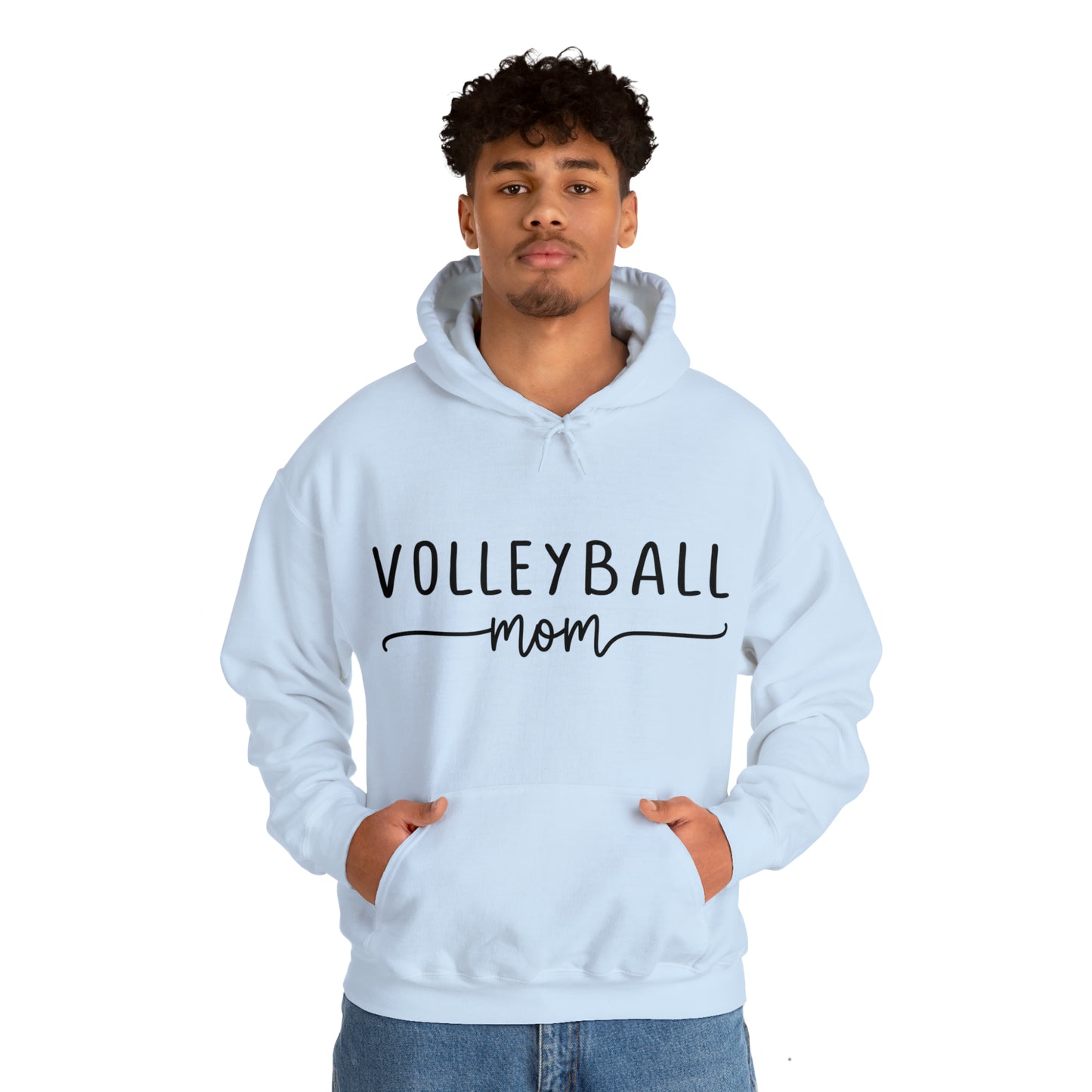 Volleyball MOM Heavy Blend™ Hooded Sweatshirt