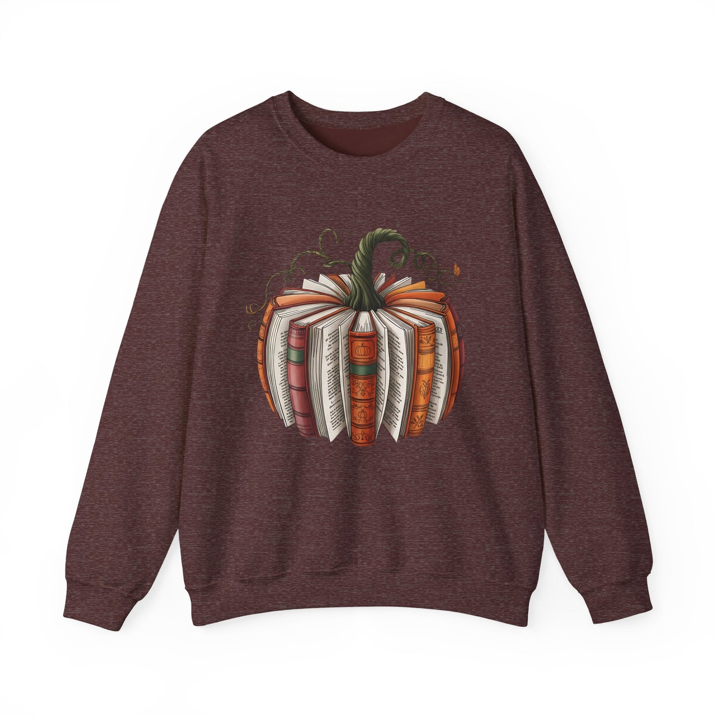 Book Pumpkin Heavy Blend™ Crewneck Sweatshirt