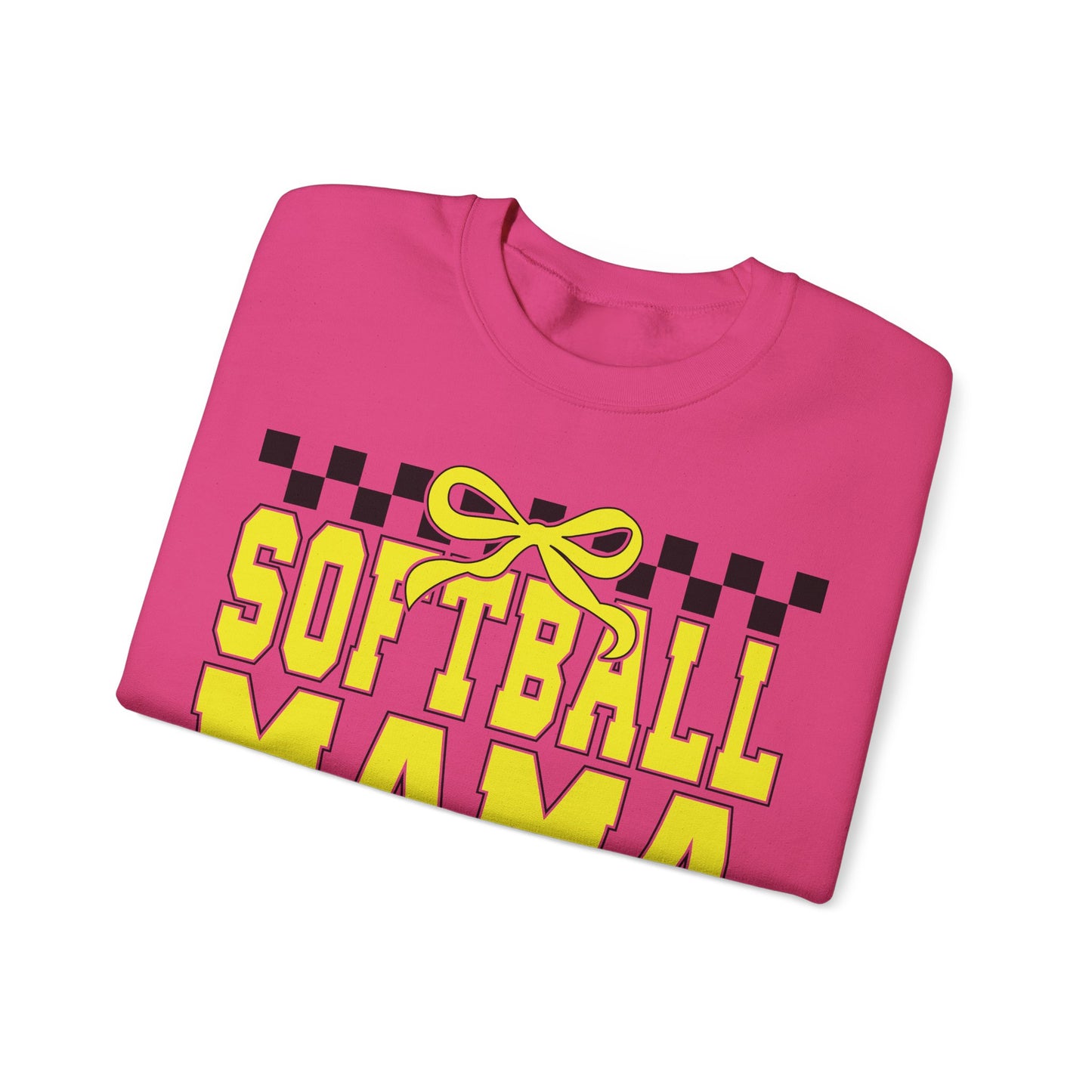 Softball Mama Heavy Blend™ Crewneck Sweatshirt