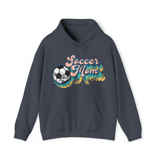 Retro Soccer Mom Heavy Blend™ Hooded Sweatshirt