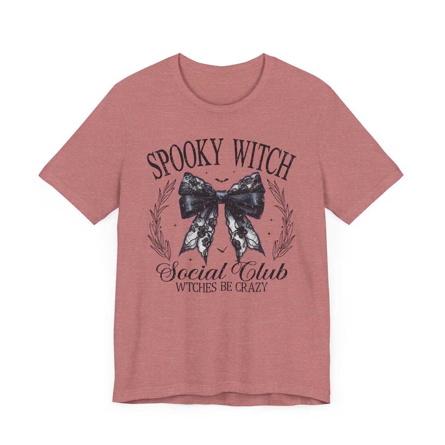 Spooky Witch Social Club Jersey Short Sleeve Tee