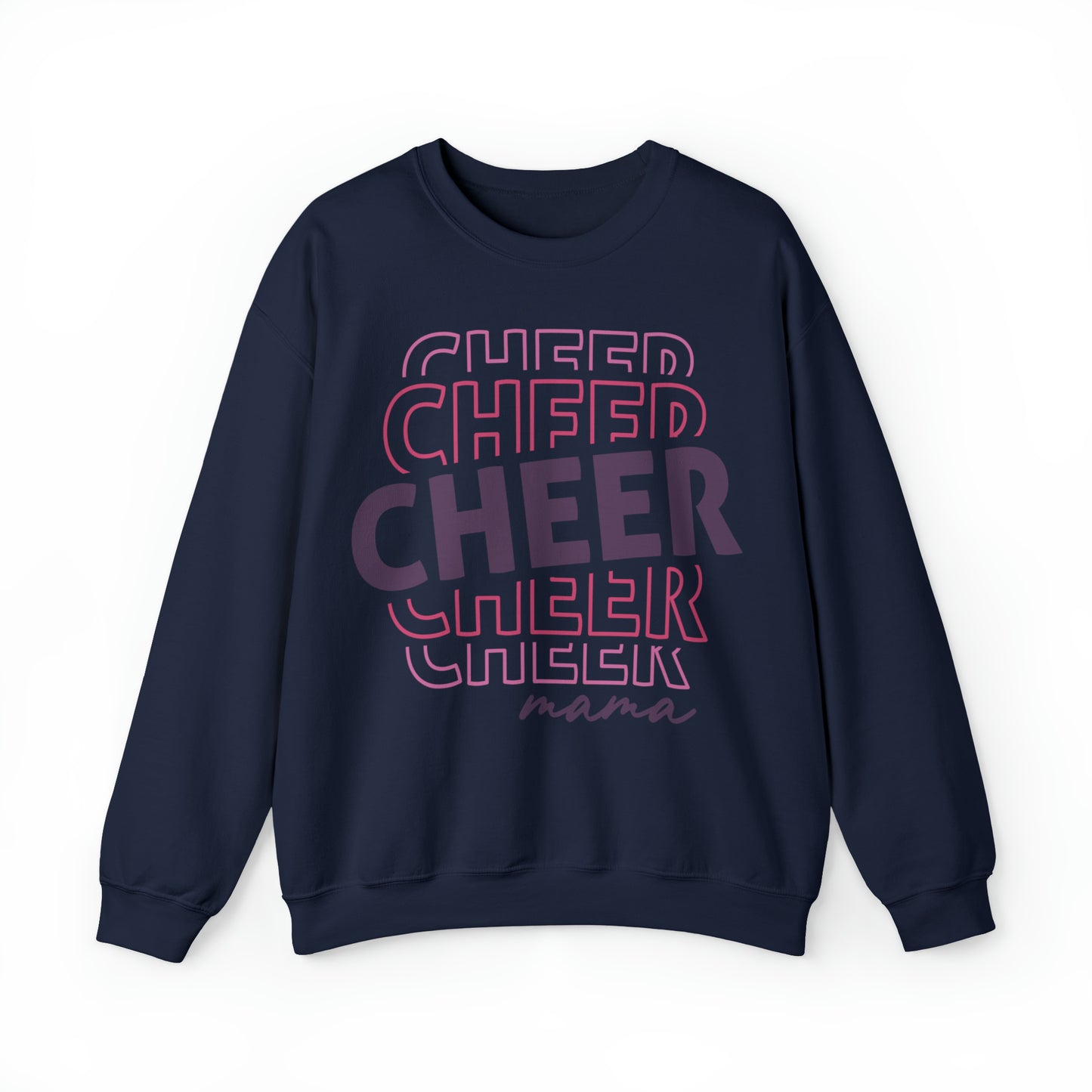 Stacked Cheer Mama Heavy Blend™ Crewneck Sweatshirt