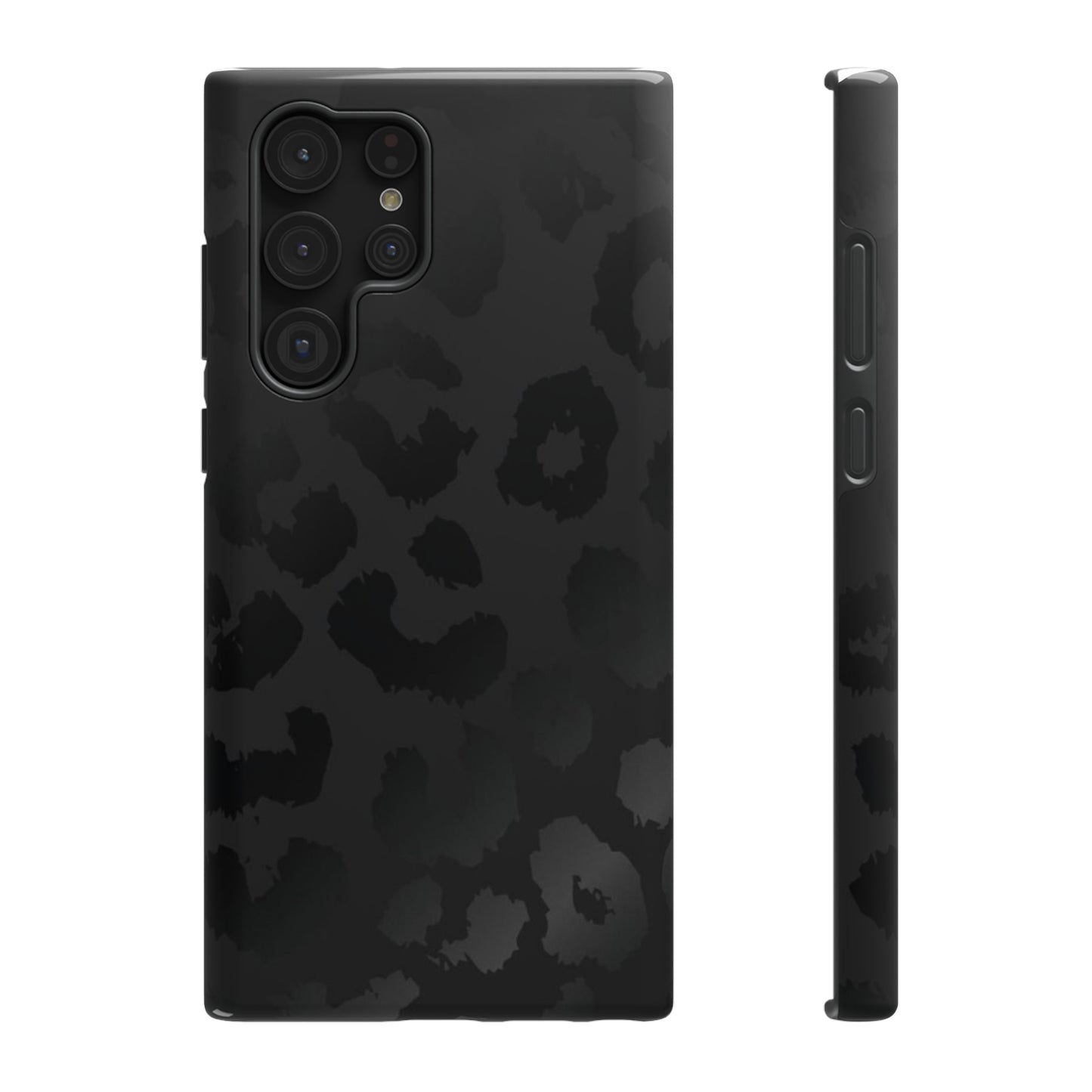 Black Leopard Phone Case