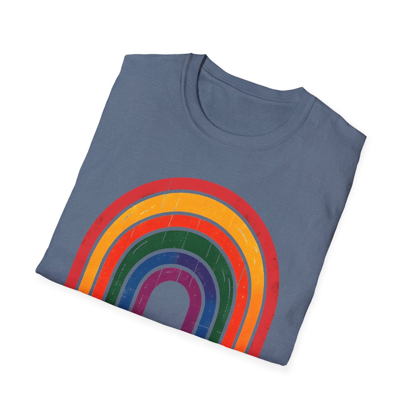 Be Kind Rainbow Softstyle T-Shirt