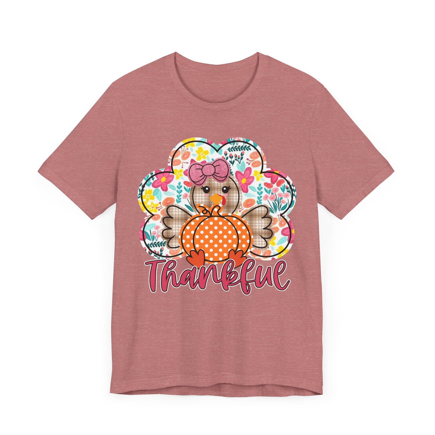 Thankful Turkey Jersey Short Sleeve Tee