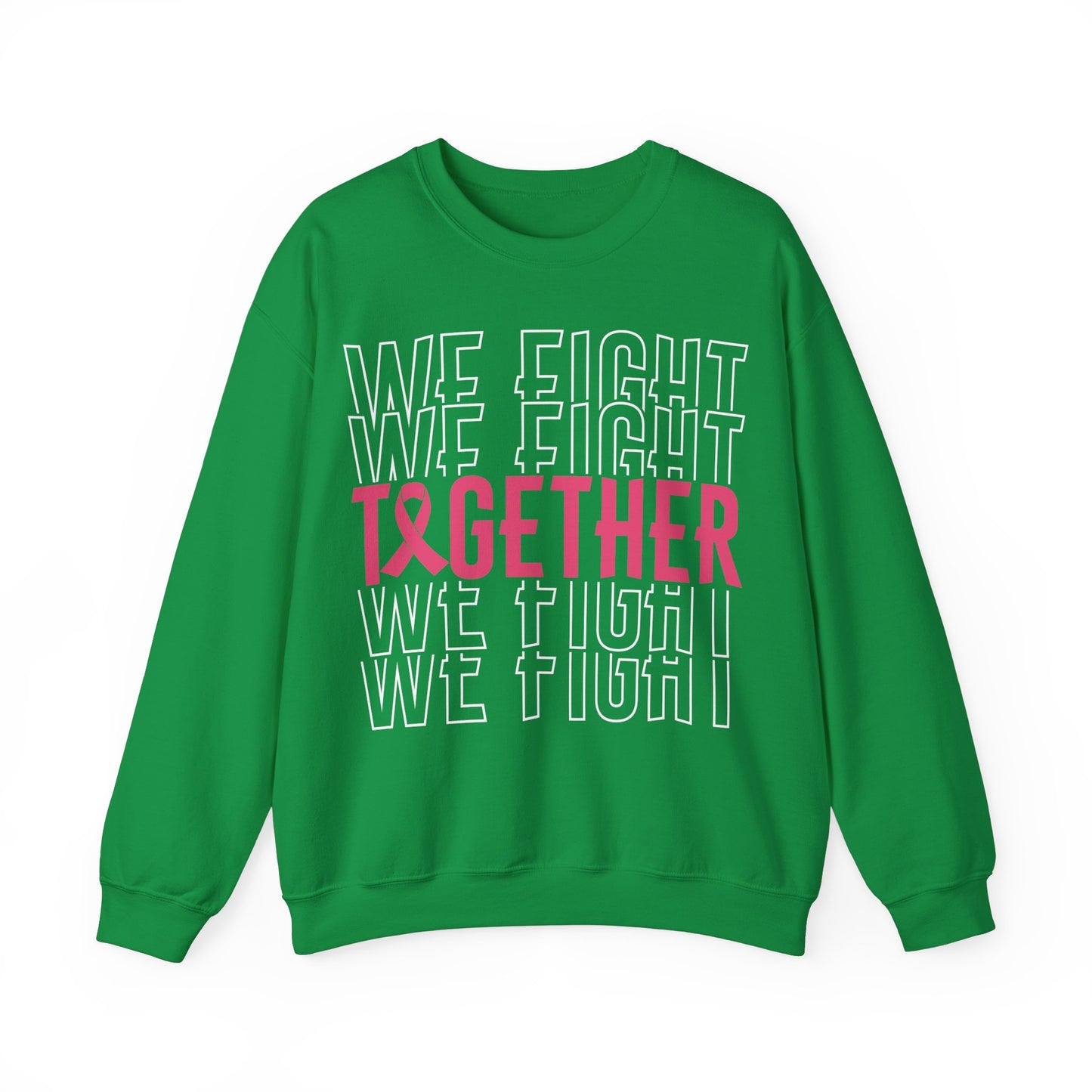 we Fight Together Heavy Blend™ Crewneck Sweatshirt