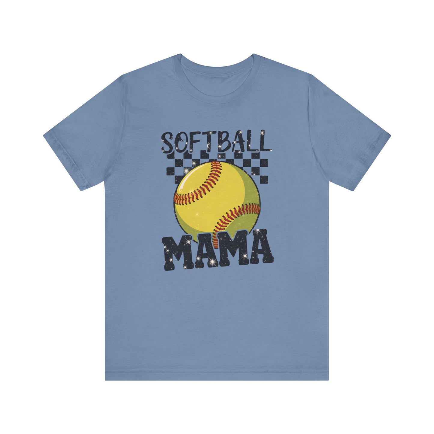 Softball Mama Jersey Short Sleeve Tee