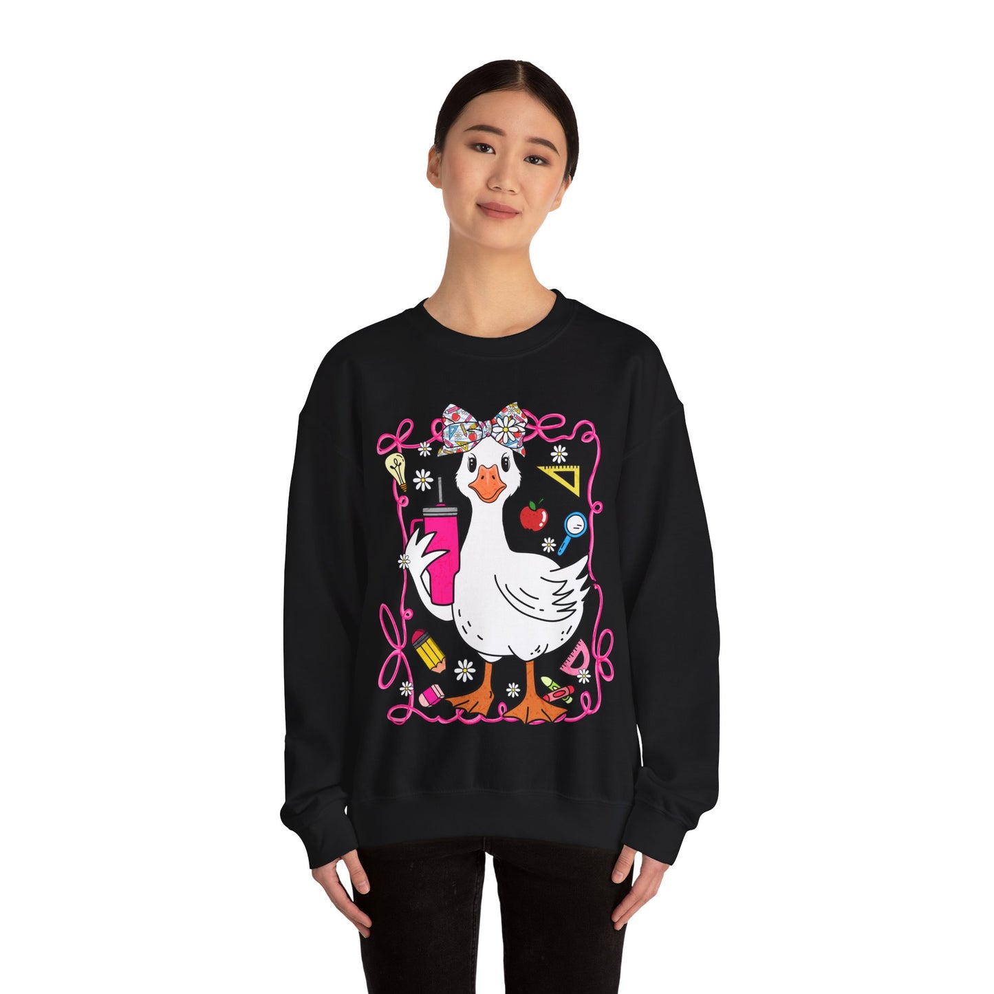 Teacher Goose Heavy Blend™ Crewneck Sweatshirt