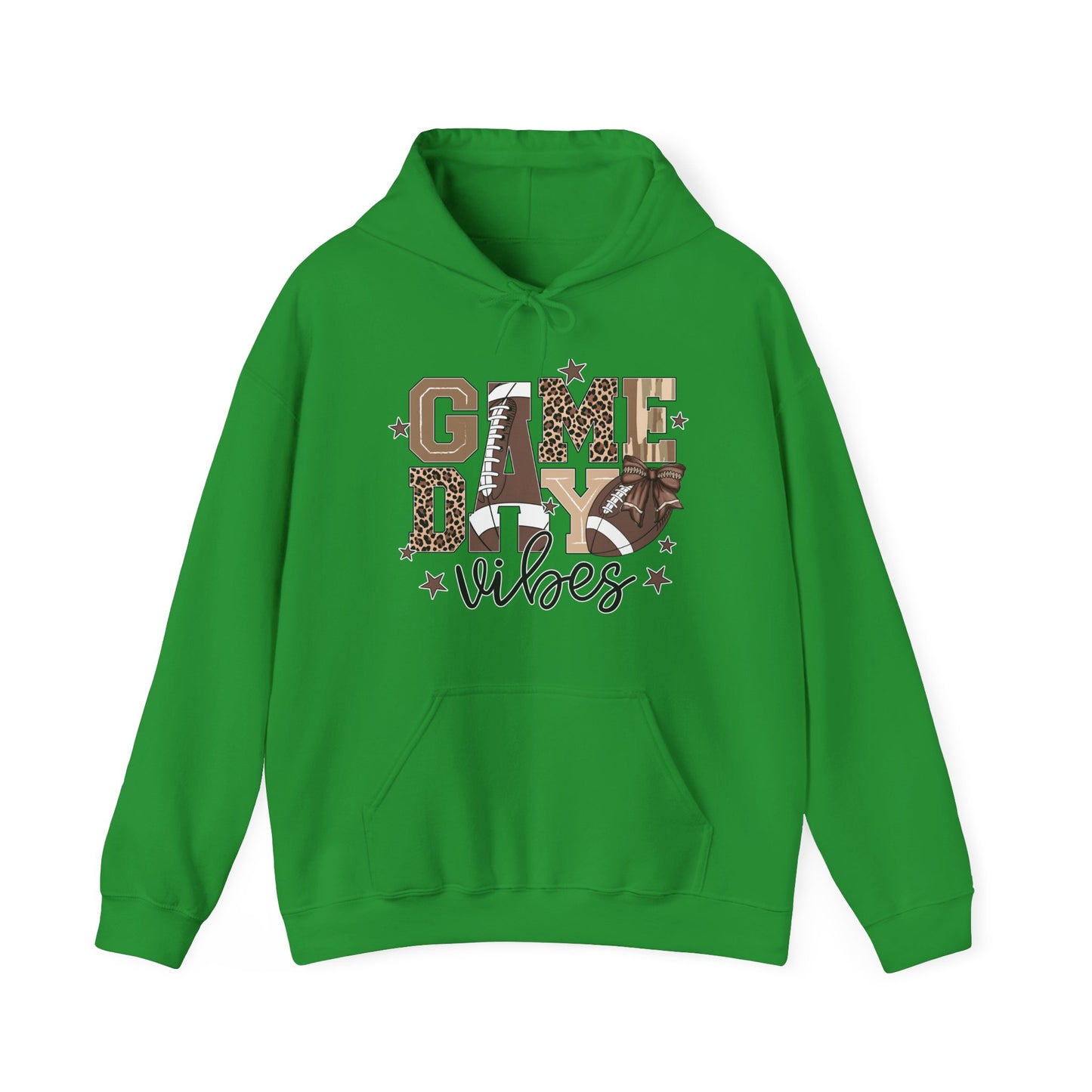 Football Game Day Vibes  Heavy Blend™ Hooded Sweatshirt