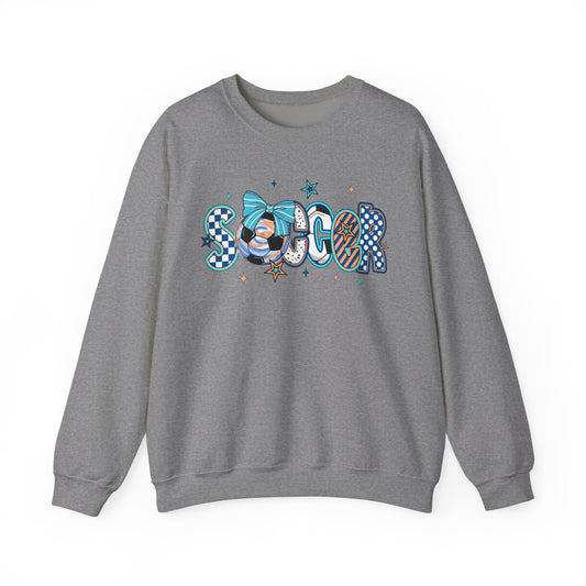 Doodle Soccer Heavy Blend™ Crewneck Sweatshirt