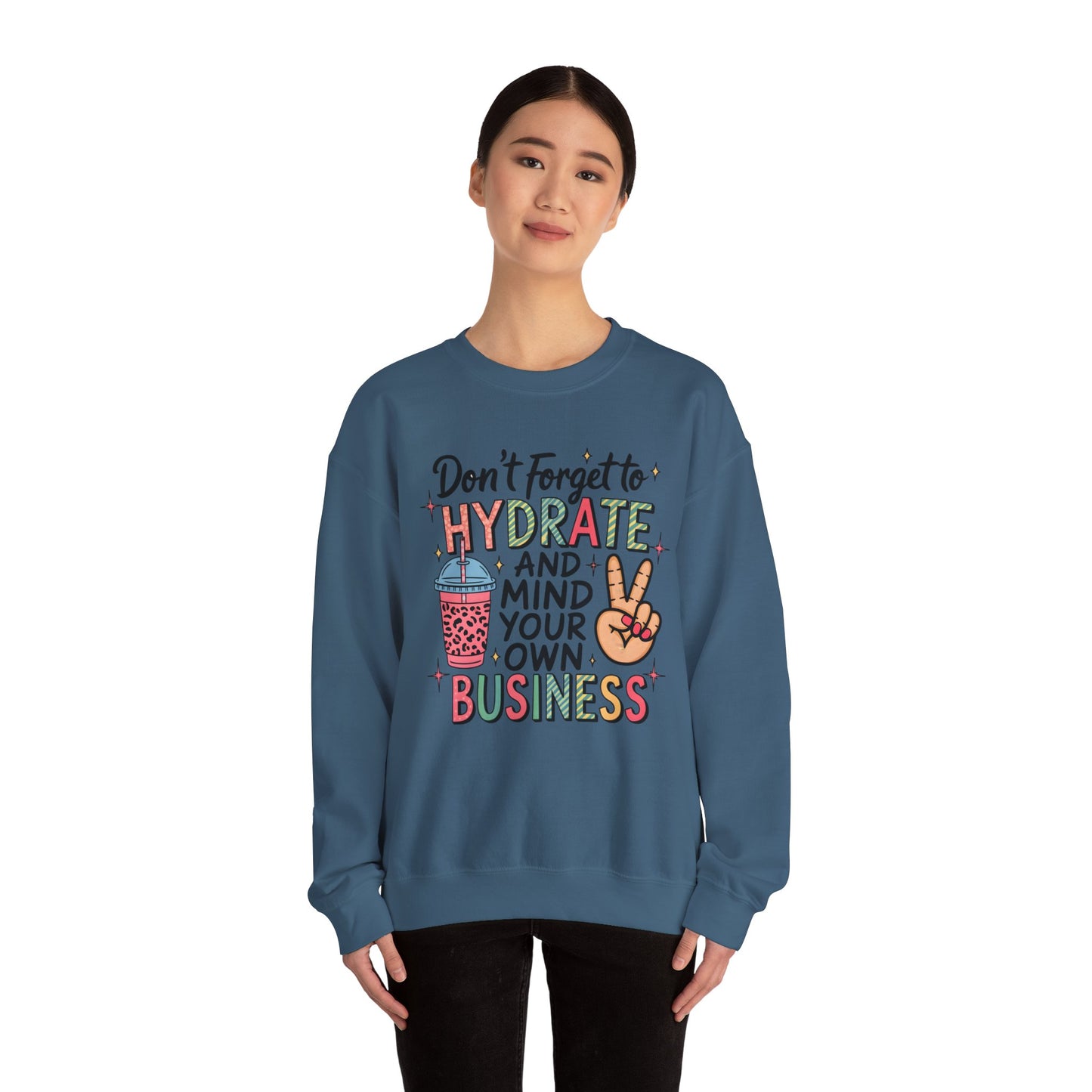 Don’t Forget Heavy Blend™ Crewneck Sweatshirt