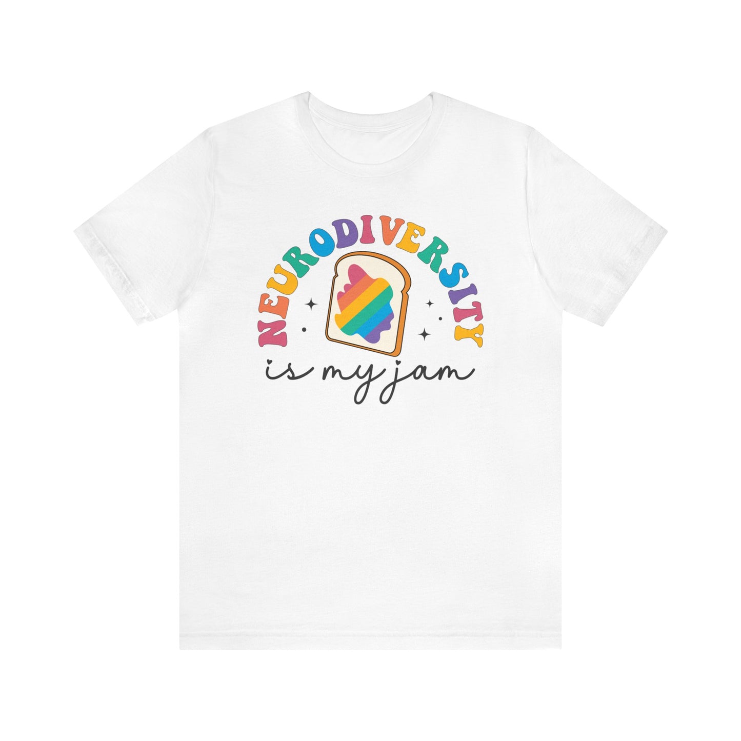 Neurodiversity Is My Jam Jersey Short Sleeve Tee