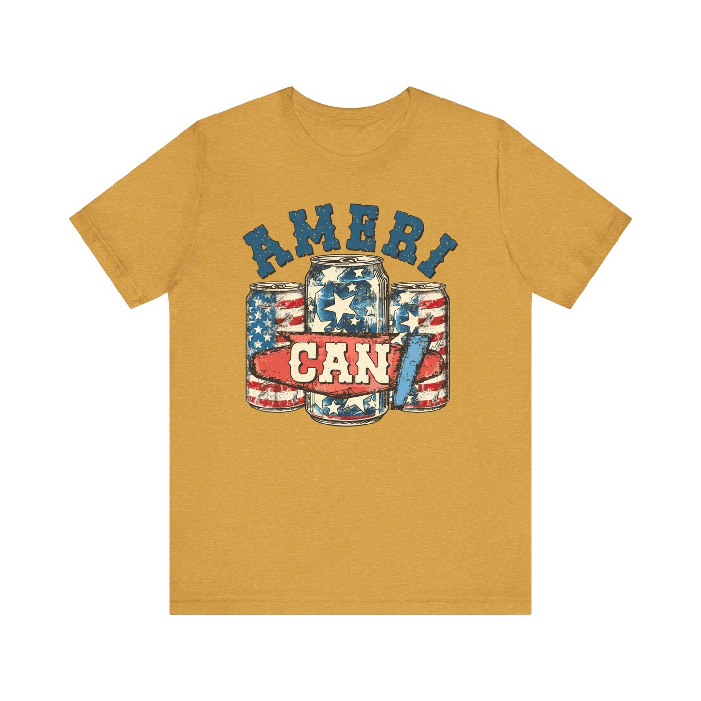 Ameri Can  Jersey Short Sleeve Tee